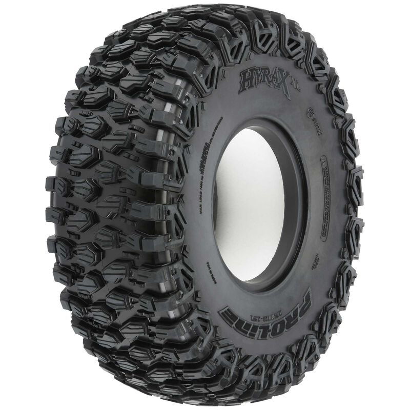 Proline 1/6 Hyrax XL G8 F/R 2.9in Rock Crawling Tyres, 2pcs, PR1