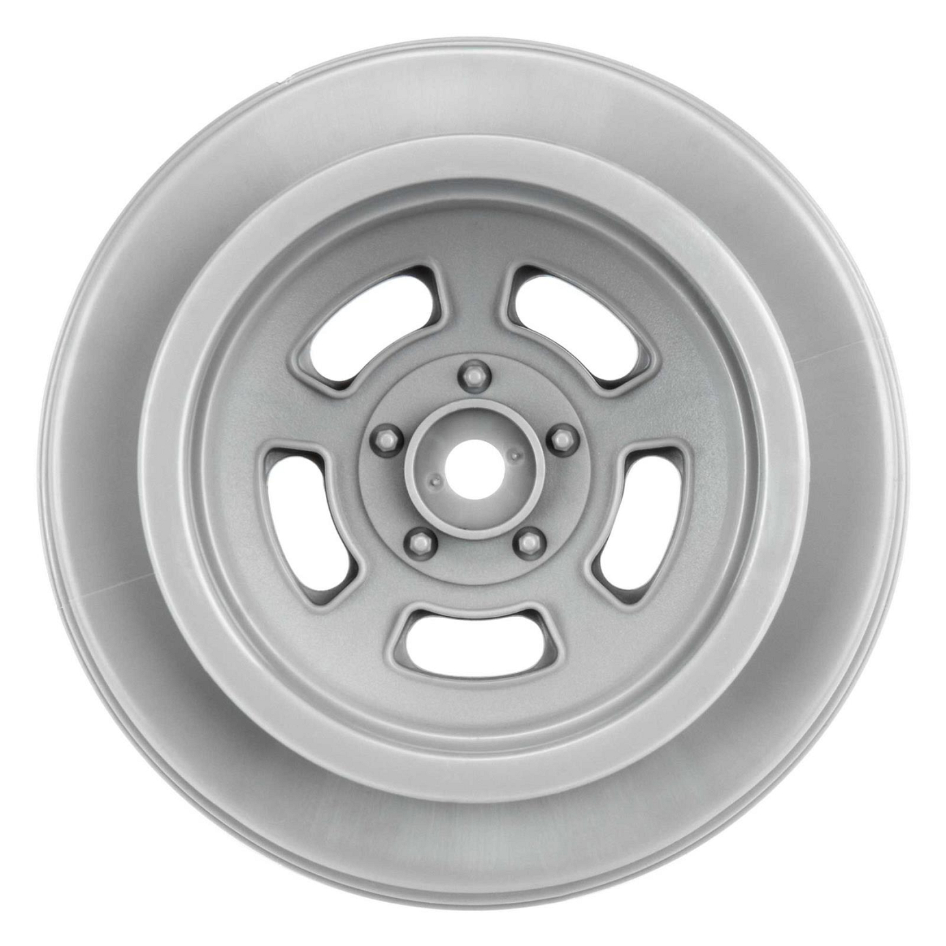 Proline 1/10 Retro Drag Spec 2.2in Rear Wheels, Stone Gray, 2pcs