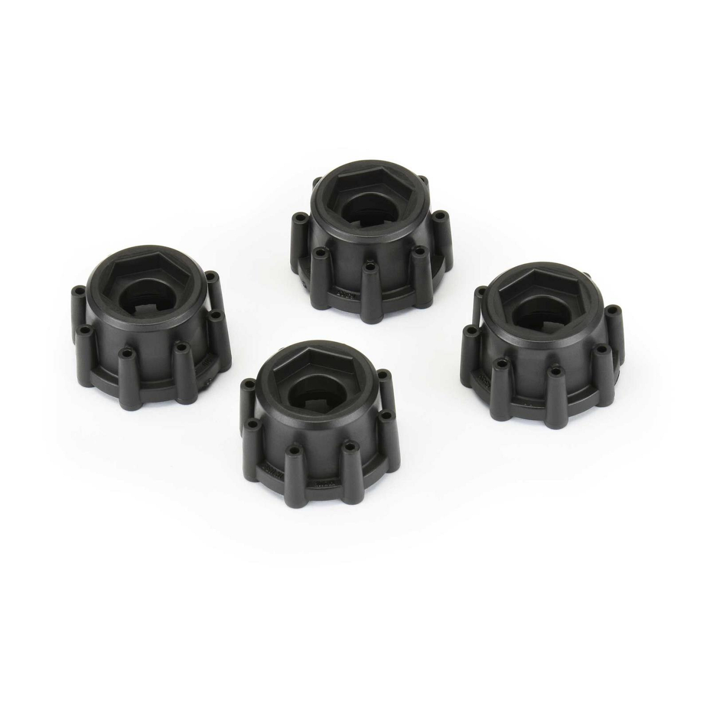 Proline 8x32 to 17mm Hex Adapters for 8x32 3.8in Wheels, PR6345-