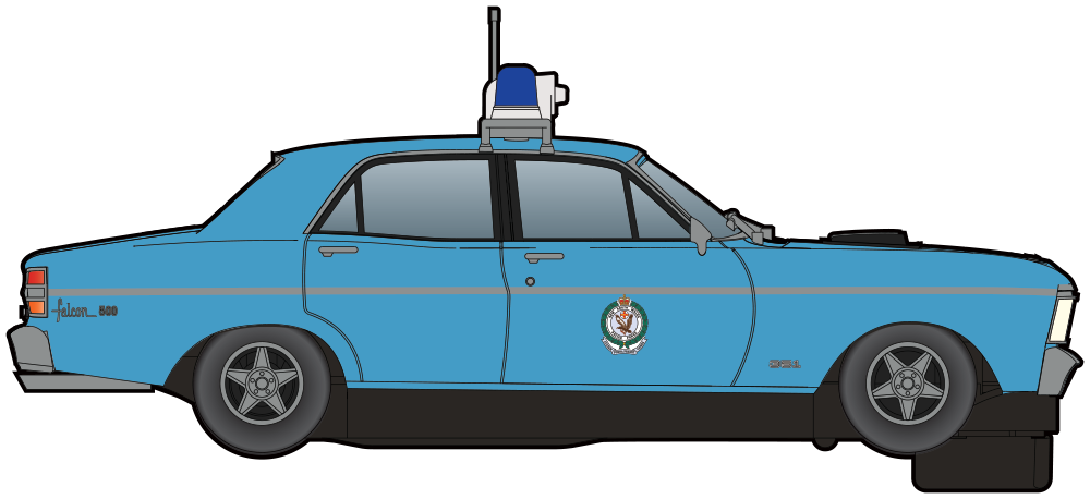 Ford XY Falcon Police Car – New South Wales