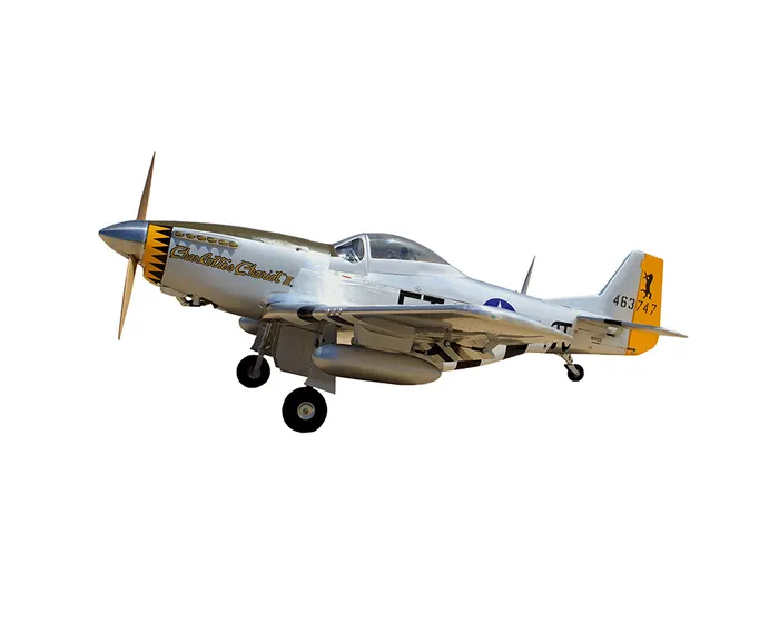 Seagull Models North American P-51D 30cc ARF with JP Retracts, Charlotte's Chari