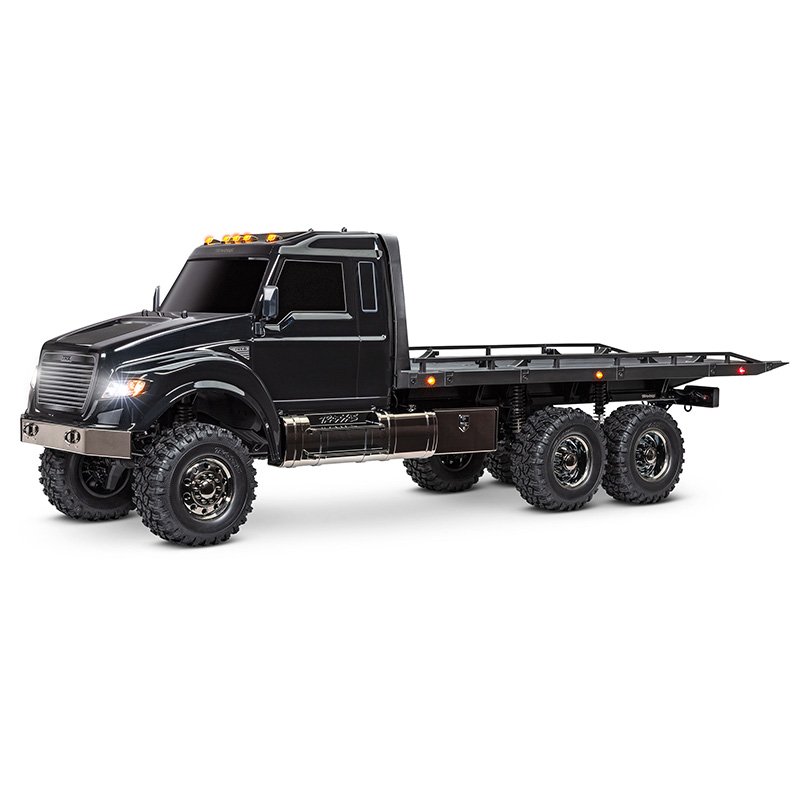 Traxxas FLATBED TRUCK WITH WINCH - BLK