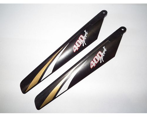 T4-001 TWISTER SPORT 400 MAIN ROTOR BLADES WITH SCREWS