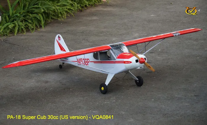 VQ Models Piper PA-18 Super Cub 30cc