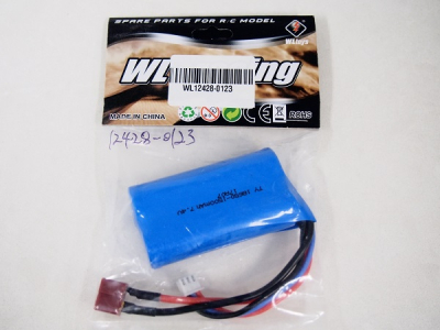 7.4v 1500mah battery to suit WL12428