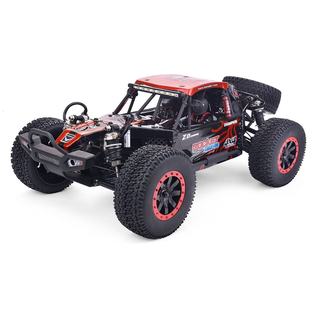 ZD Racing 1/10 DBX 10 Rocket 4WD Brushed Desert Buggy RTR (RED)